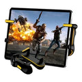 2025 Top Deals Adjustable Speed for PUBG Trigger Gaming Controller with Four-Finger Touchscreen Button Joystick for Gamers