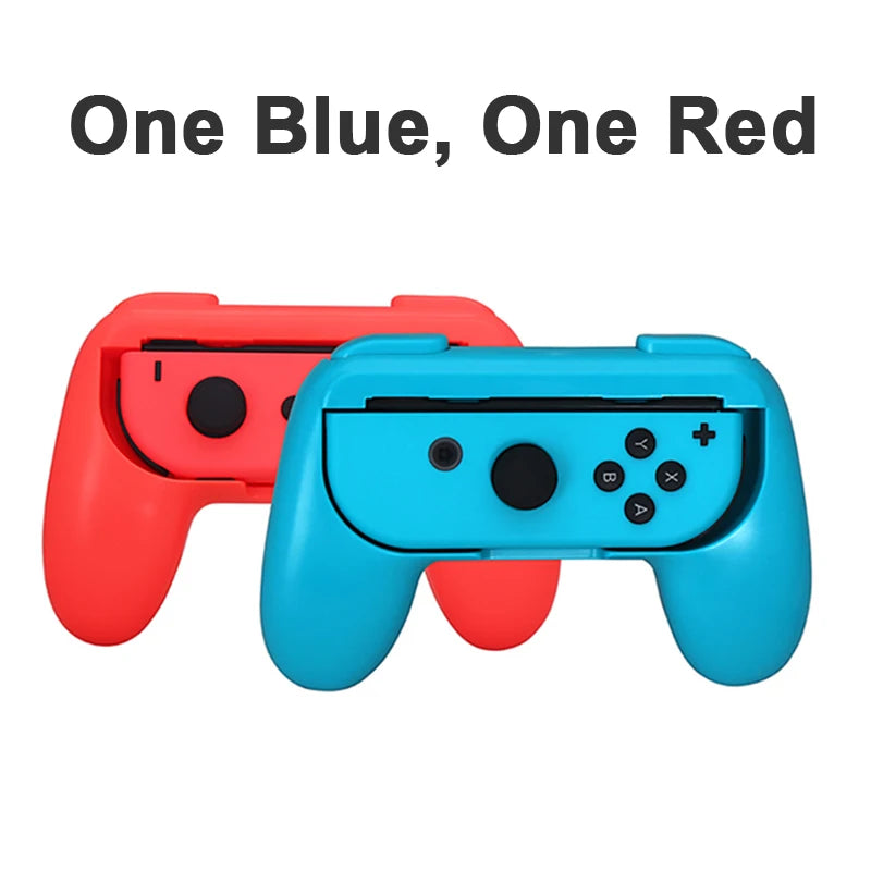 2PCS Gamepads Grip Handle for Nin-tendo Switch Joypad Stand Holder Case with ABS for Switch JoyCon Game Grip Controller