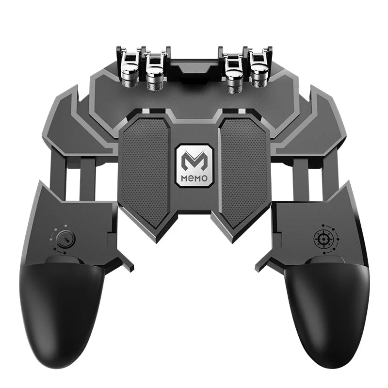 AK66 Mobile PUBG Controller Six 6 Finger Operating Gamepad Mobile Phone Shooter Trigger Button Joystick