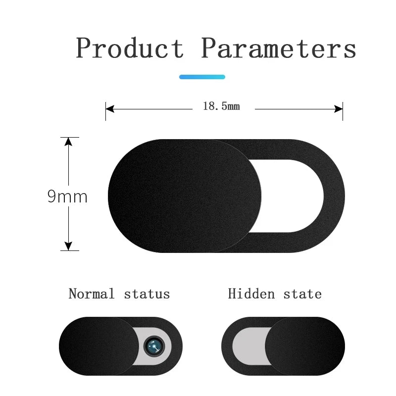 Web Camera Cover Universal Phone Notebook Computer Camera Cover Cache Slider Web Camera Cover iPad PC Macbook Sticker
