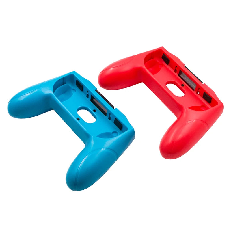 2PCS Gamepads Grip Handle for Nin-tendo Switch Joypad Stand Holder Case with ABS for Switch JoyCon Game Grip Controller