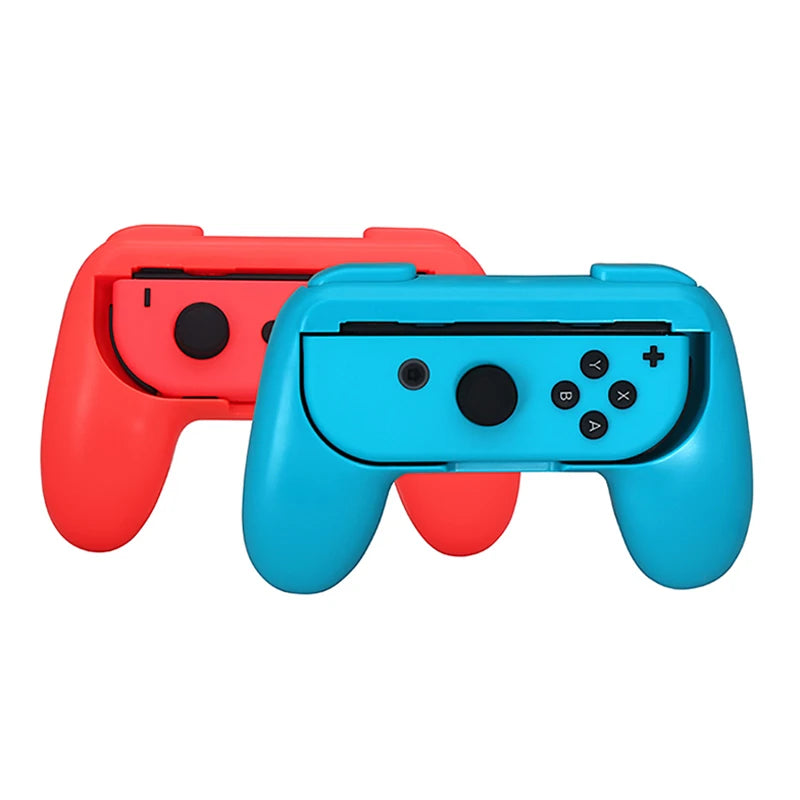 2PCS Gamepads Grip Handle for Nin-tendo Switch Joypad Stand Holder Case with ABS for Switch JoyCon Game Grip Controller